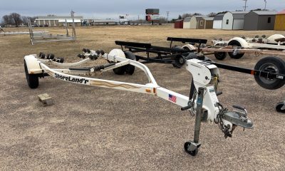2001 Shorelandr Single Axle Roller Trailer