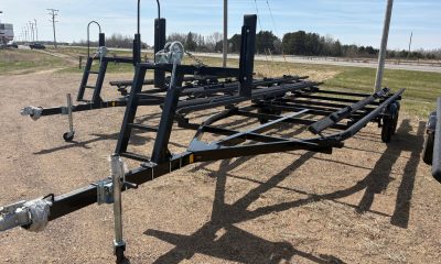 🔥 NEW 2026 ExploreEx-Tebben Pontoon Trailer | Fits 21'-24' Pontoons | Heavy-Duty Tandem Axle | In Stock!