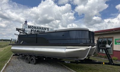 ☀️NEW 2026 Crest Conquest 235 SLC Tritoon | Suzuki DF150 4-Stroke