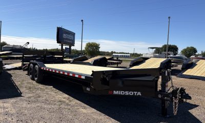 🔥 2027 MIDSOTA STWB 24′ TANDEM AXLE WIDEBODY SKID LOADER TRAILER 🔥